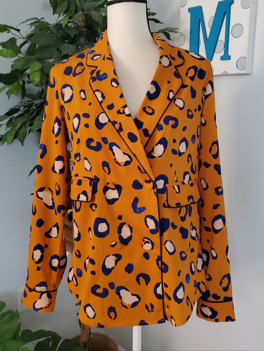 3.1 PHILLIP LIM Leopard Lightweight Blazer Shacket S